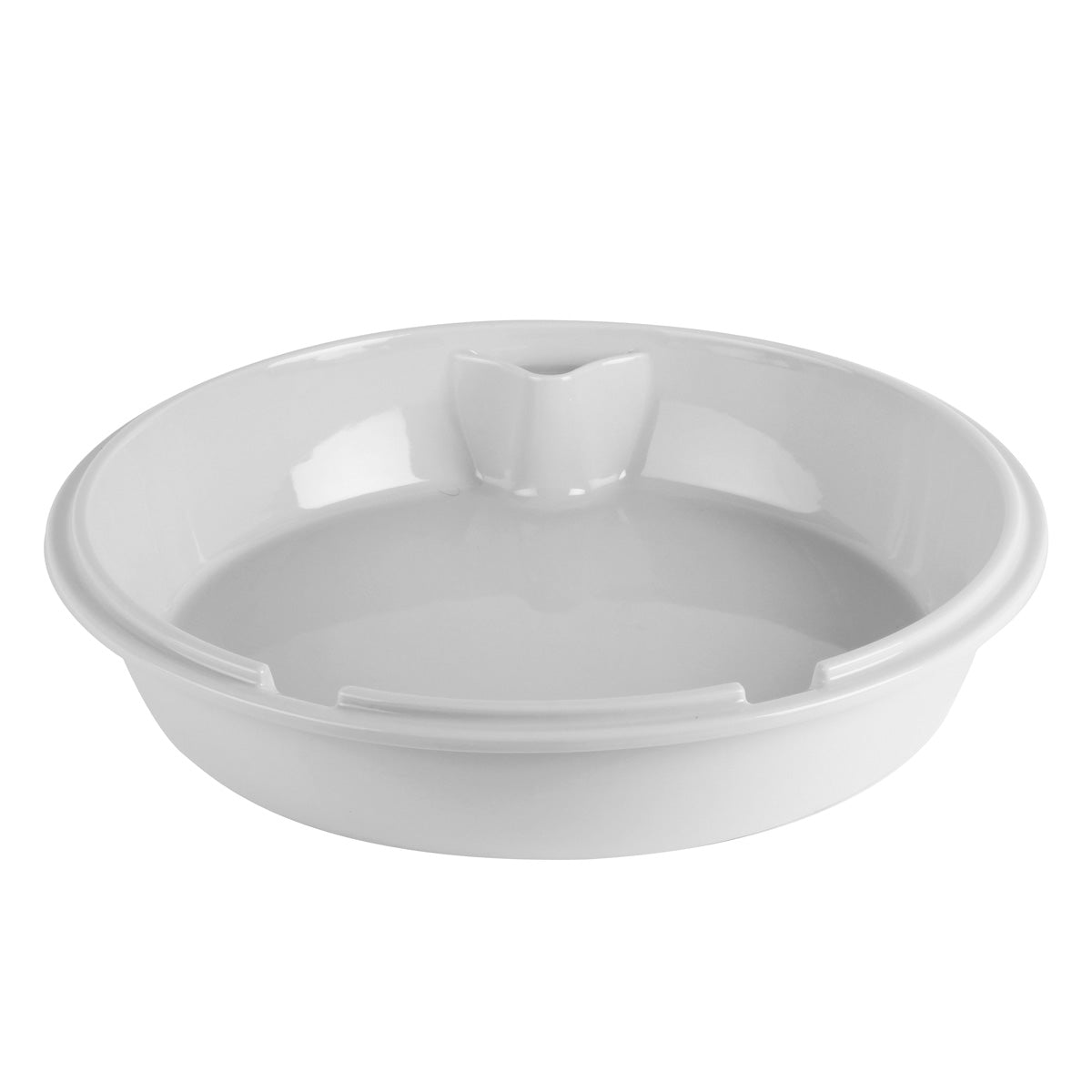 Image du produit: EVENTO WHITE Porcelain insert for chafing dish 35.6 cm . 14 in