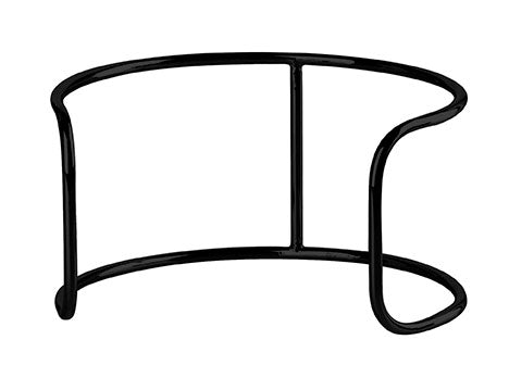 Image du produit: EVENTO Black round stand low level 25 cm . 9 in 13/16