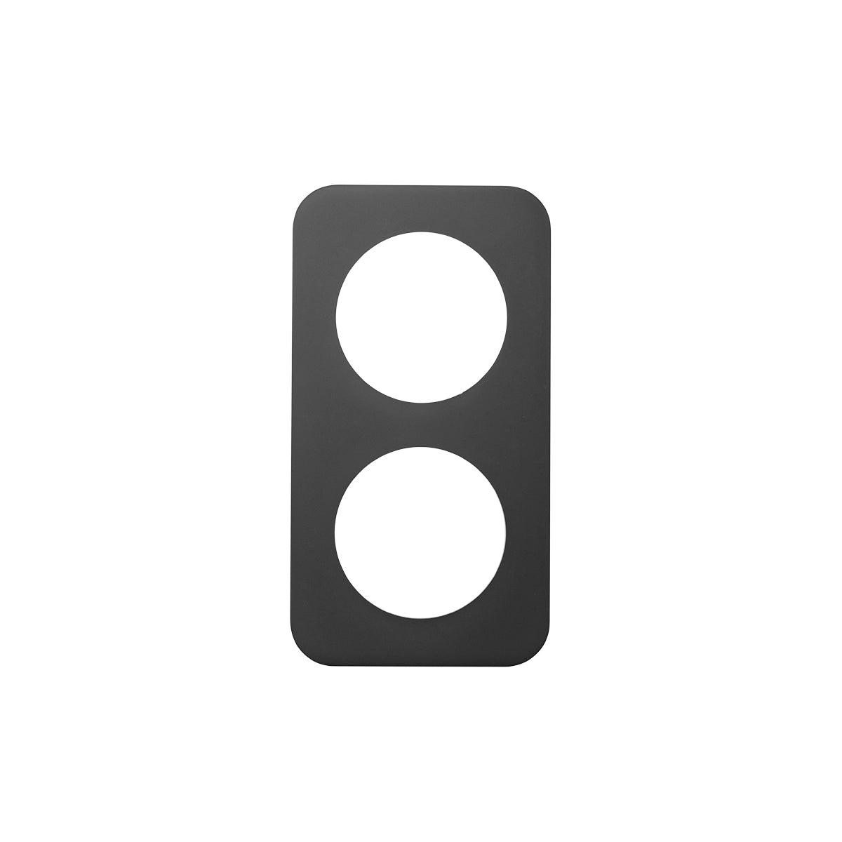 Image du produit: EVENTO Grey acrylic tray gn 1/3 2 holes 17.6x32.5 cm . 6 in 15/16x12 in 13/16