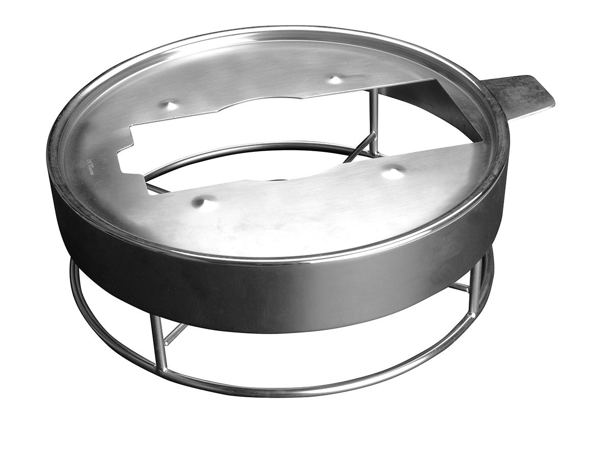 Image du produit: EVENTO Stand for chafing dish brushed finish 35 cm . 13 in 3/4