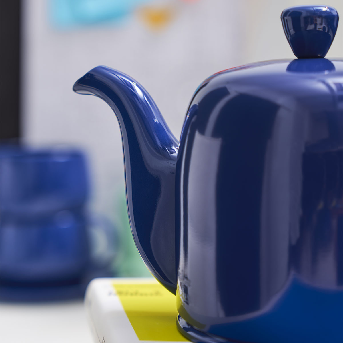Image du produit: SALAM MONOCHROME Tea pot 6 cups blue bell