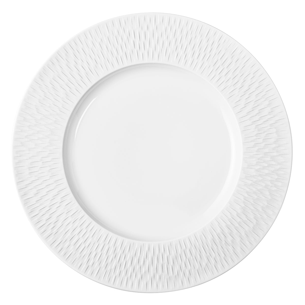 Image du produit: BOREAL SATIN WHITE Presentation plate 33 cm