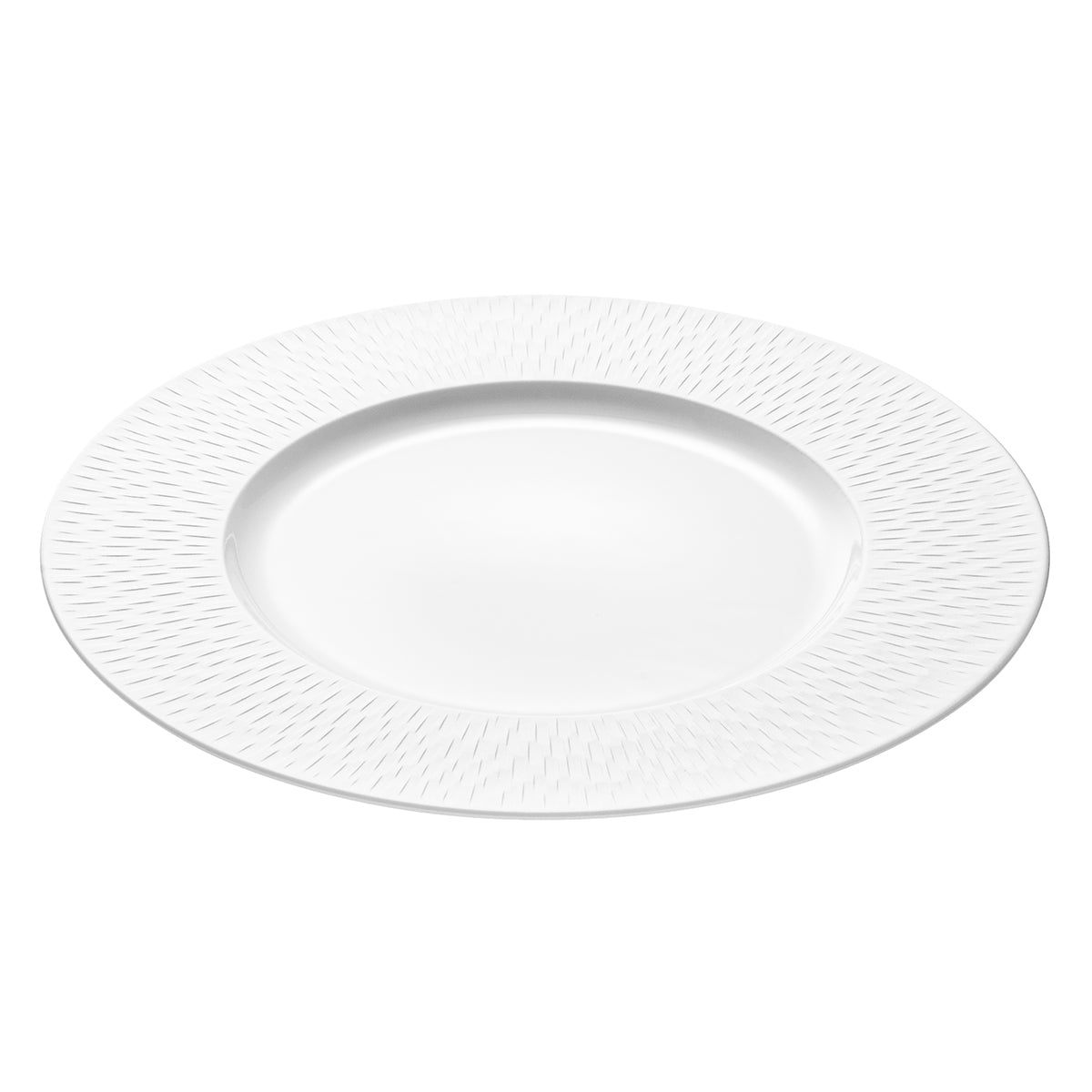 Image du produit: BOREAL SATIN WHITE Presentation plate 33 cm