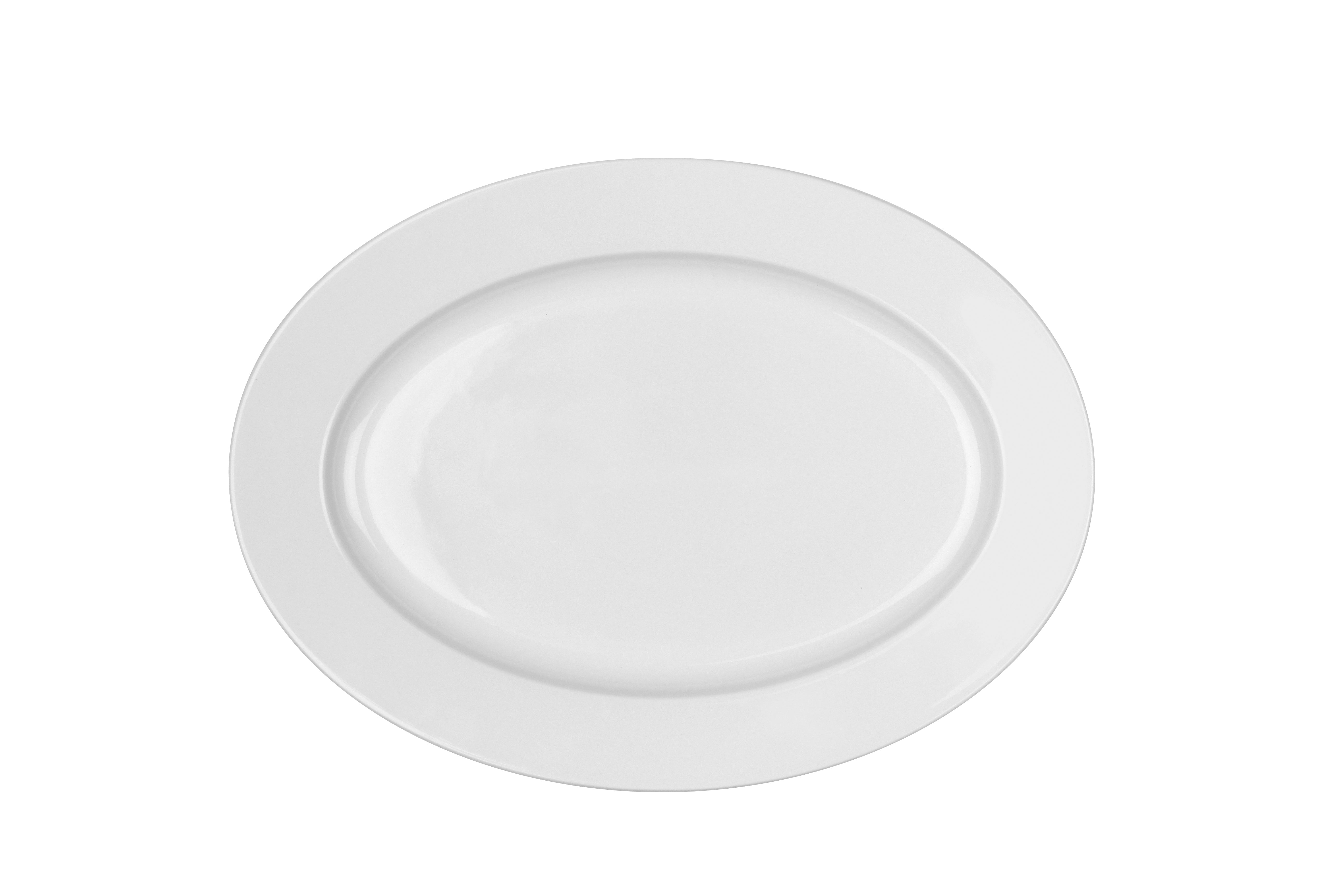 Image du produit: ECLIPSE WHITE CHR Oval dish 36,5 x 26,5 cm