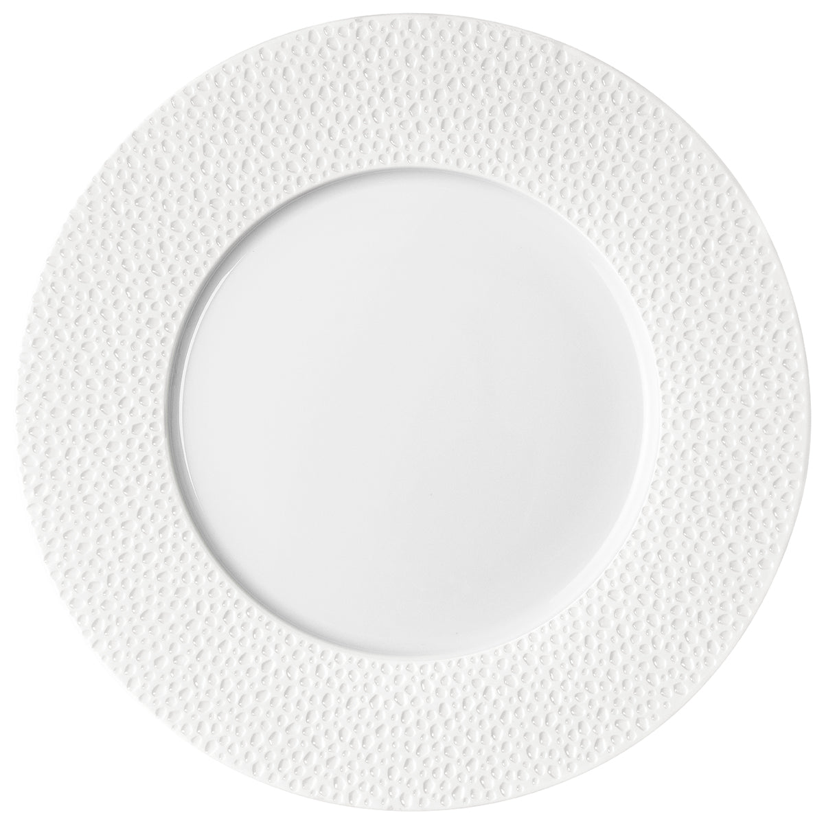 Image du produit: PERLES DE ROSEE BLANCHES Presentation plate 32 cm