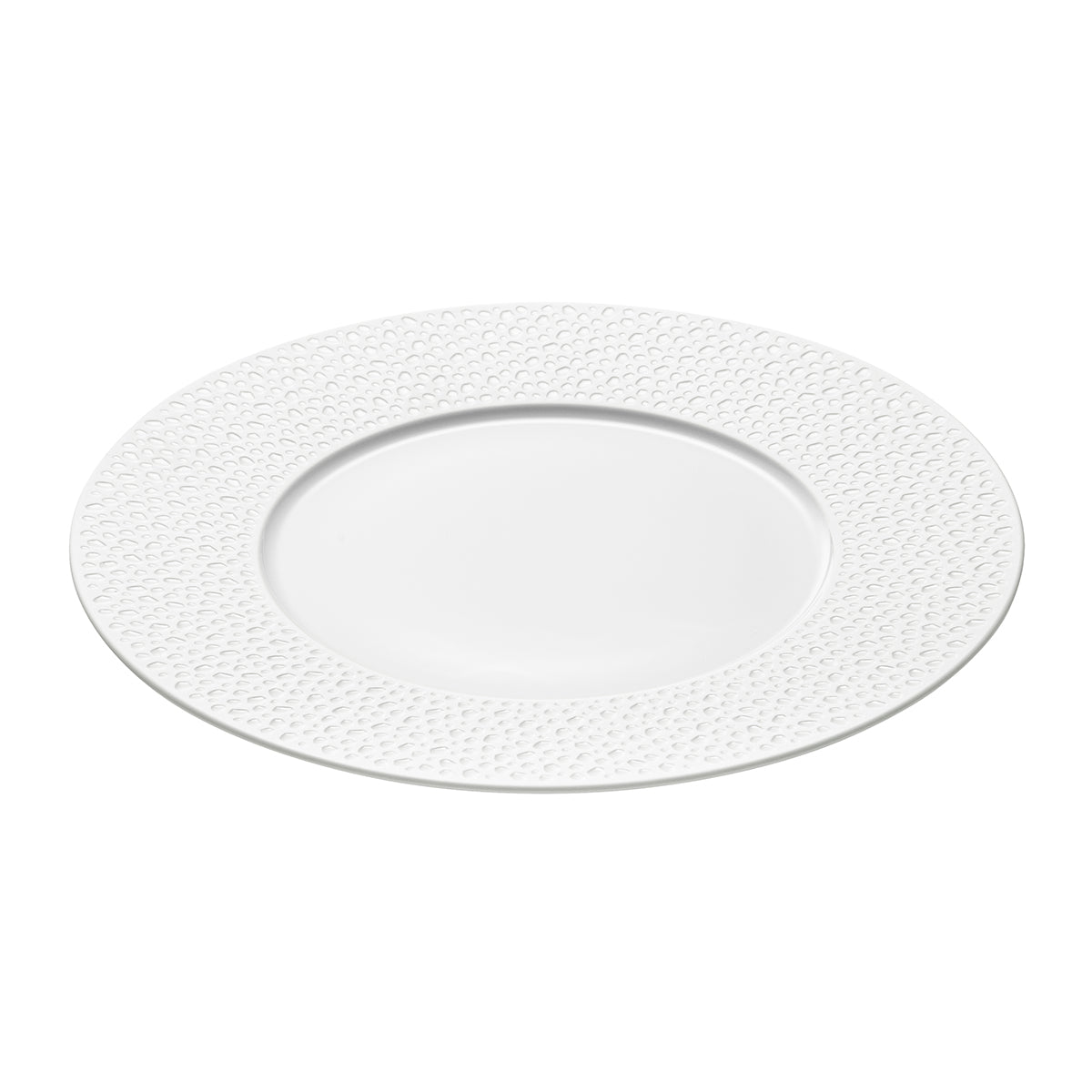 Image du produit: PERLES DE ROSEE BLANCHES Plate 27.9 cm