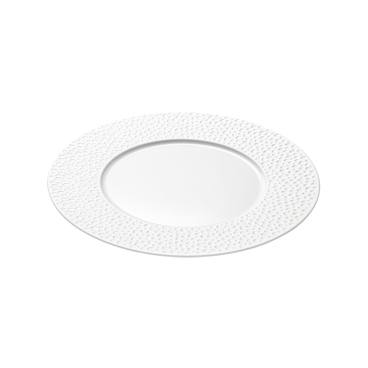 Image du produit: PERLES DE ROSEE BLANCHES Dessert plate 24 cm
