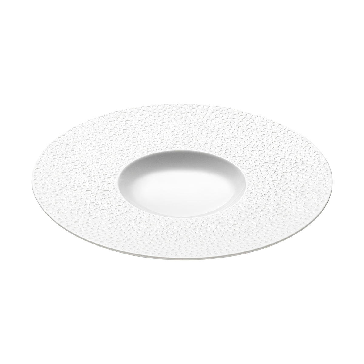 Image du produit: PERLES DE ROSEE BLANCHES Small bowl gourmet plate 27.9 cm