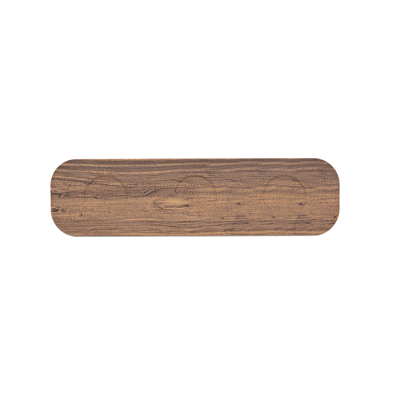 Image du produit: EVENTO Wood melamine gn 1/6 tray 3 holes 8.7x32.5 cm. 3 in 7/16x12 in 13/16