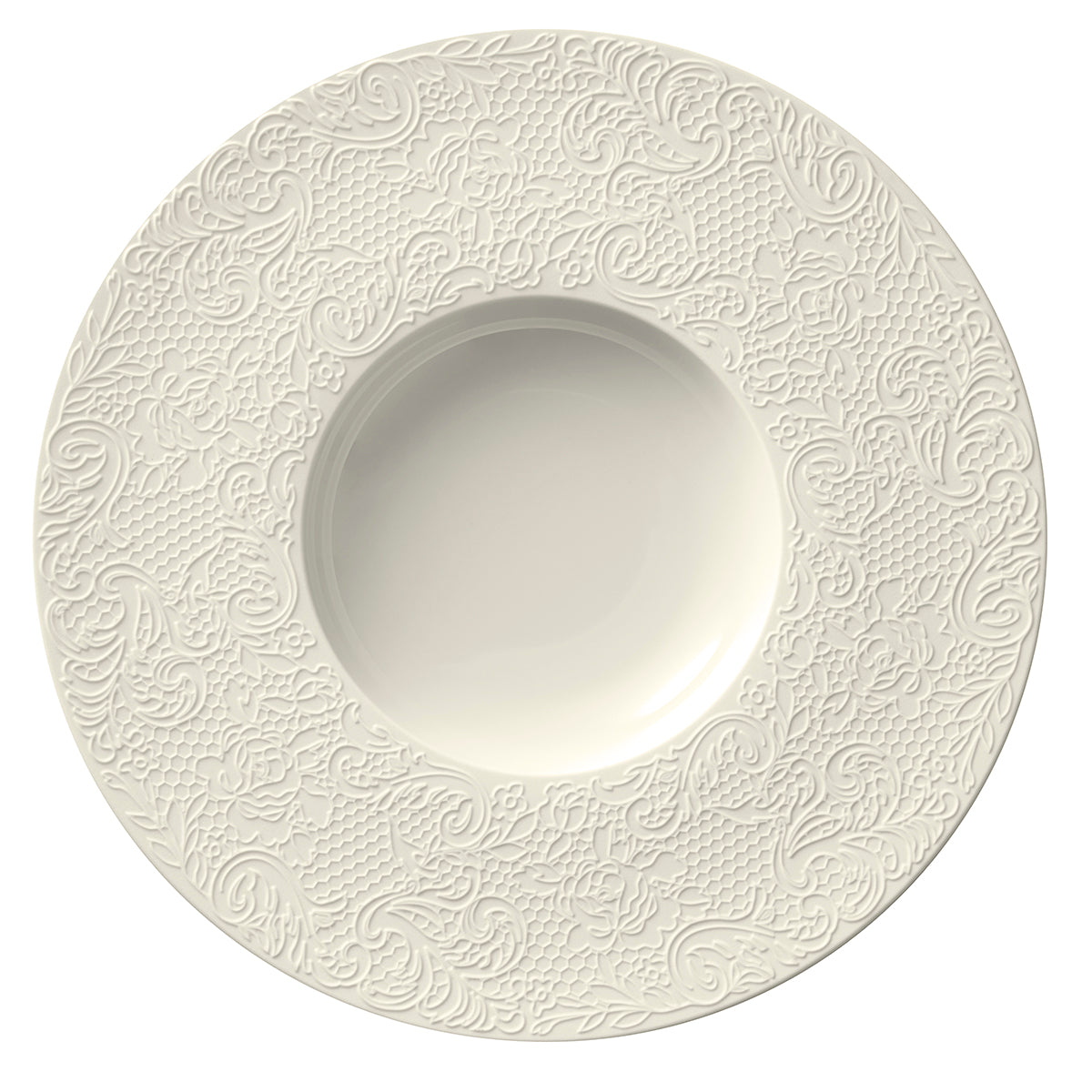 Image du produit: COLLECTION L COUTURE IVORY Large bowl gourmet plate 30 cm