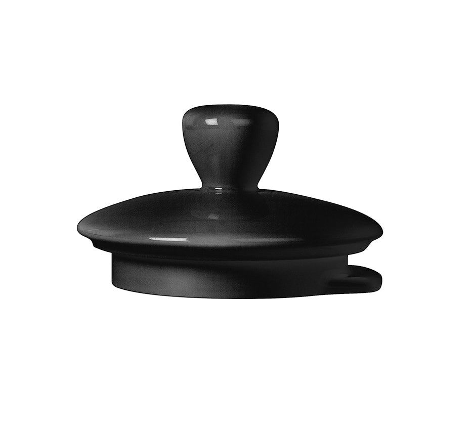 Image du produit: SALAM BLACK MAT FINISH Porcelan lid for tea pot 6/8 cups