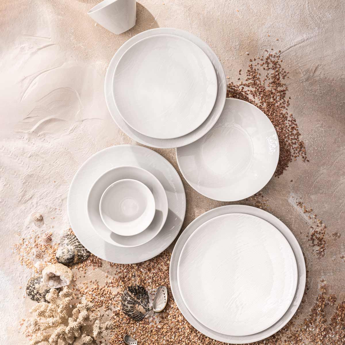 RIVAGE WHITE Bowl 18cm