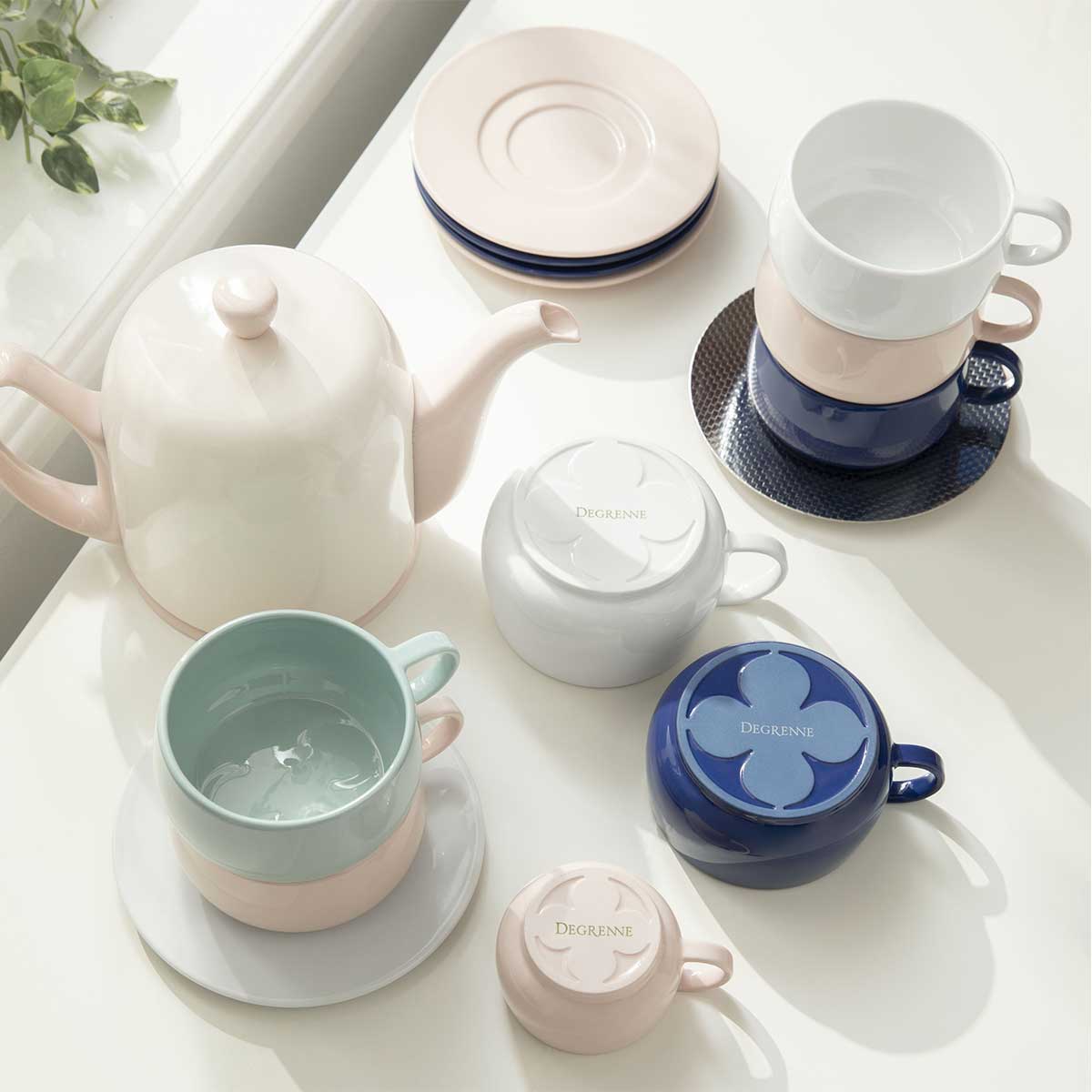 CAFETERIE EMPILEO WHITE Saucer 15 cm