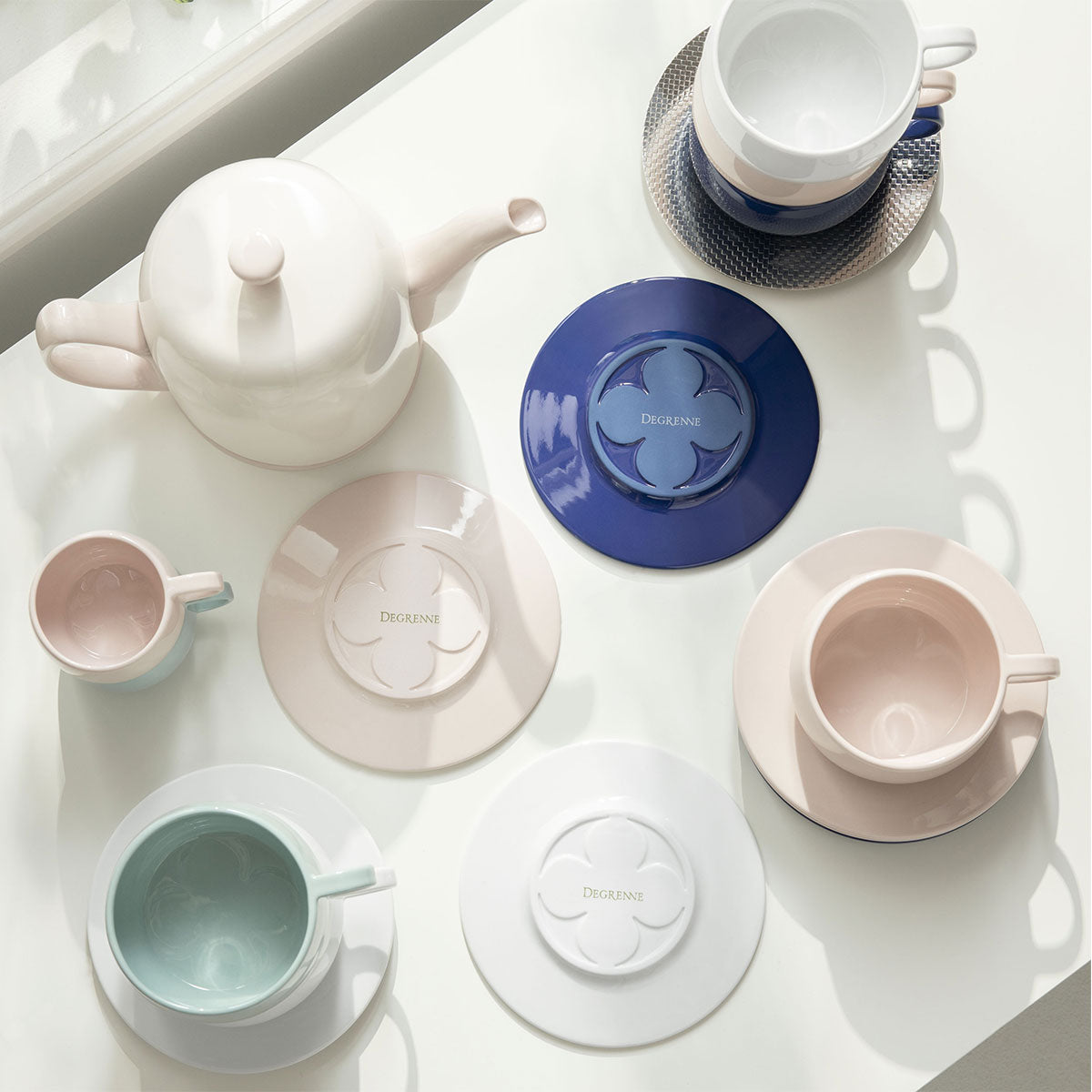 CAFETERIE EMPILEO BLUE GOURMET Saucer 15 cm