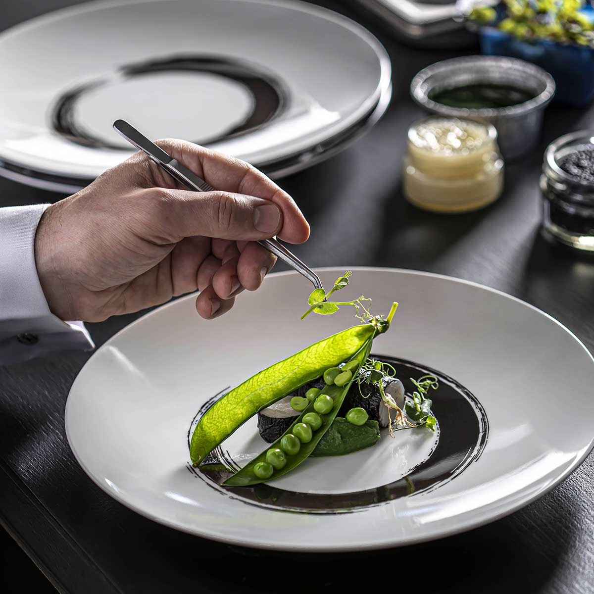 Image du produit: MODULO ARTY CREATION WHITE Dessert plate 20 cm