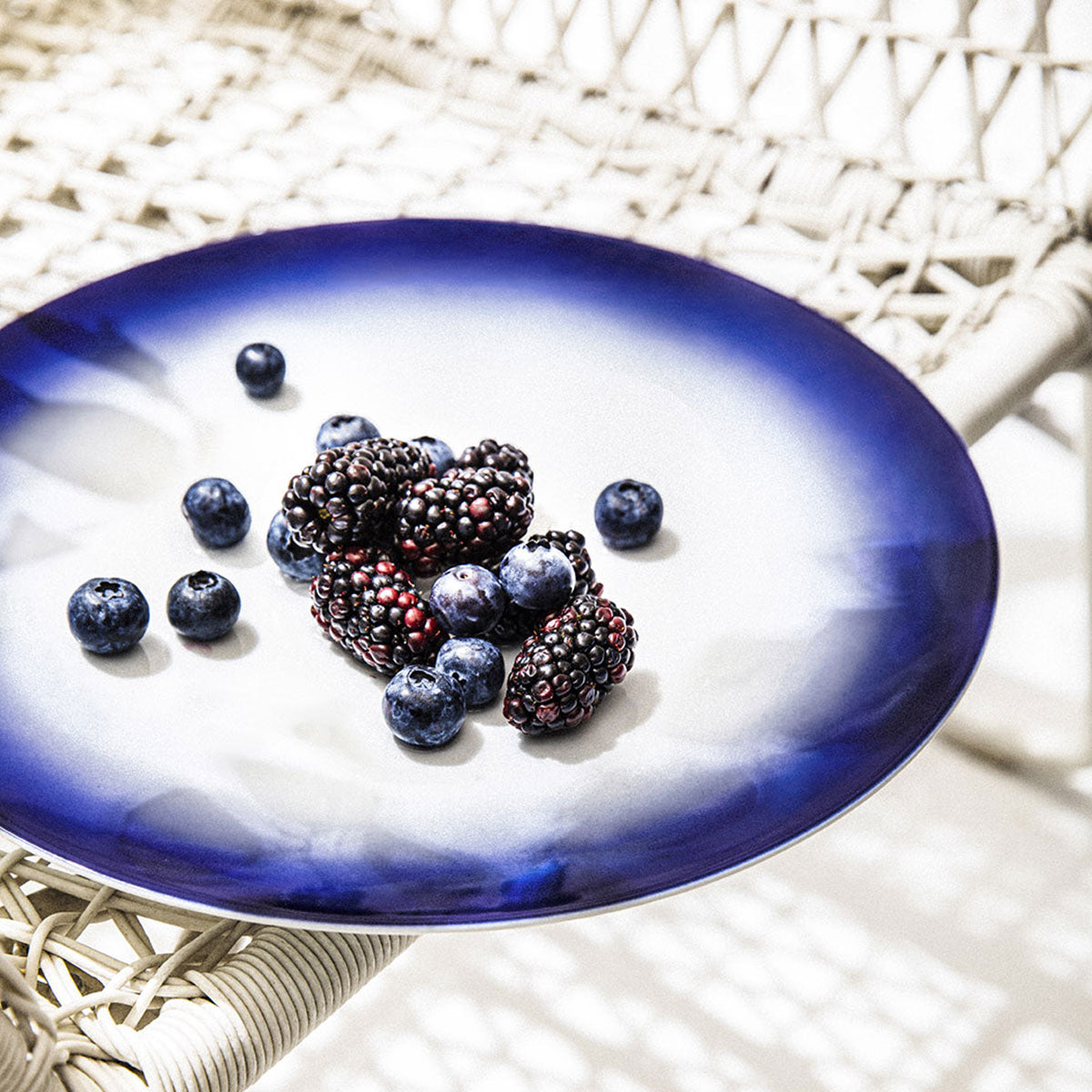 BLUE SHADES Plate 26 cm