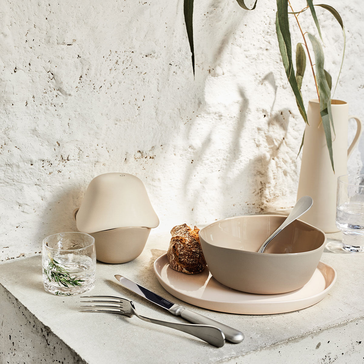 BRUME PINK Dessert plate 20 cm