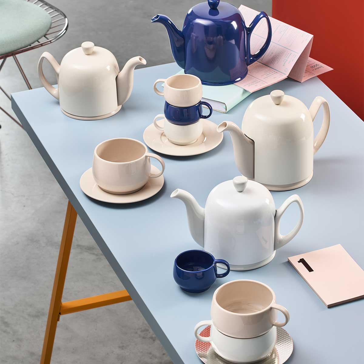 CAFETERIE EMPILEO BLUE GOURMET Saucer 15 cm