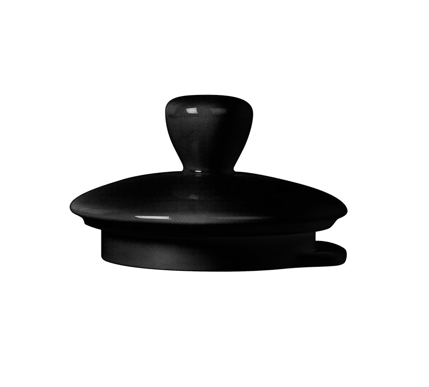 Image du produit: SALAM BLACK MAT FINISH Porcelan lid for tea pot 2/4 cups