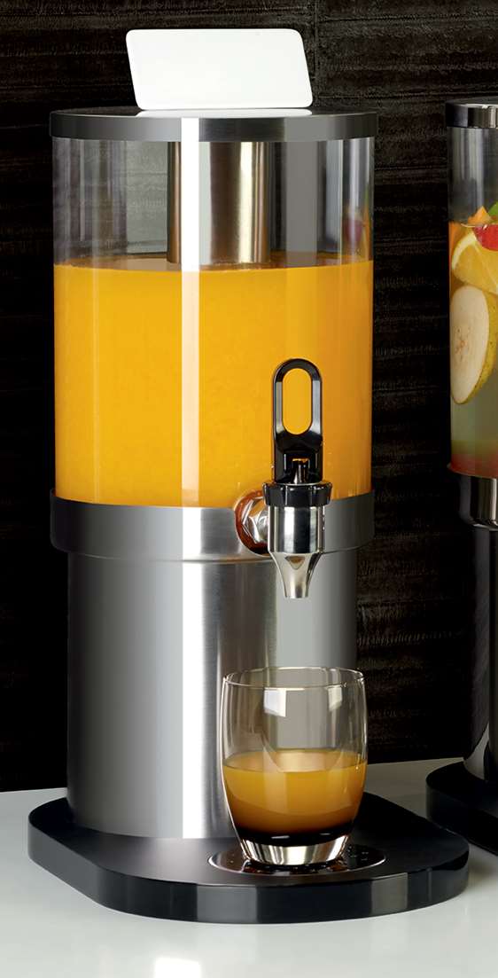 Image du produit: EVENTO Juice dispenser brushed finish 20x32x45 cm . 7 in 7/8x12 in 5/8x17 in 11/16