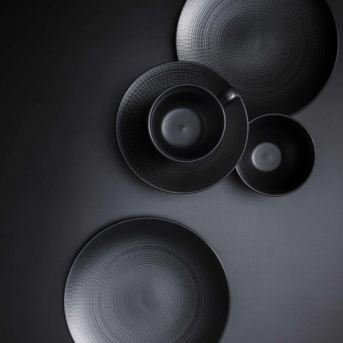 MODULO NATURE LAVA STONE Dessert plate 21 cm