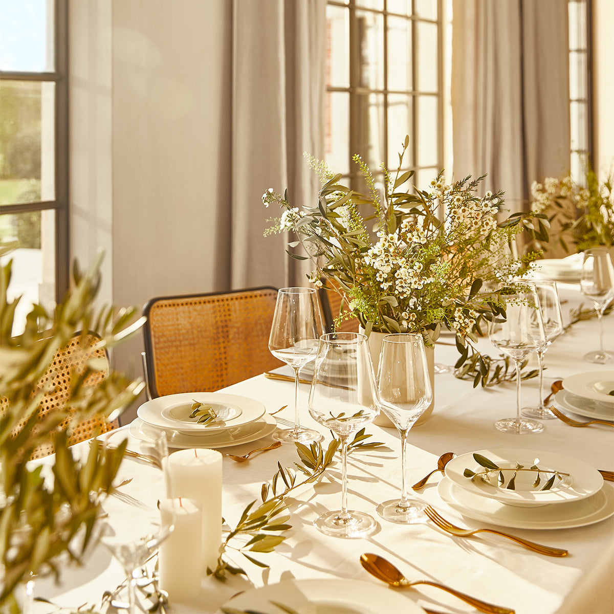 ONDE GOLD FINISH Table fork