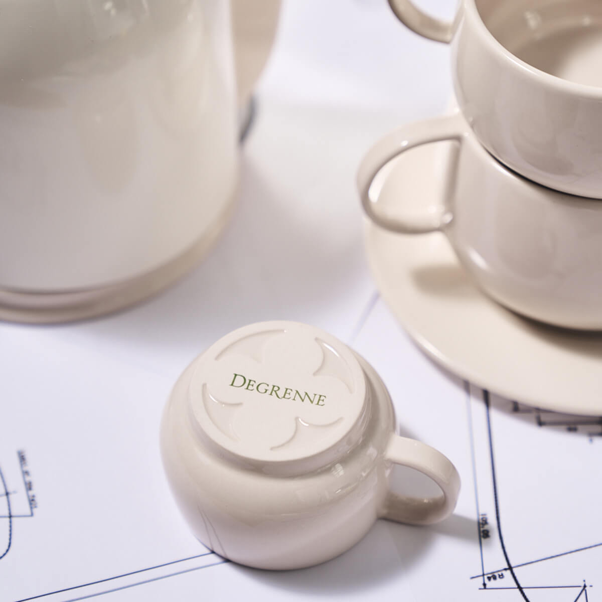 CAFETERIE EMPILEO PINK NUDE Coffee/expresso cup 10 cl