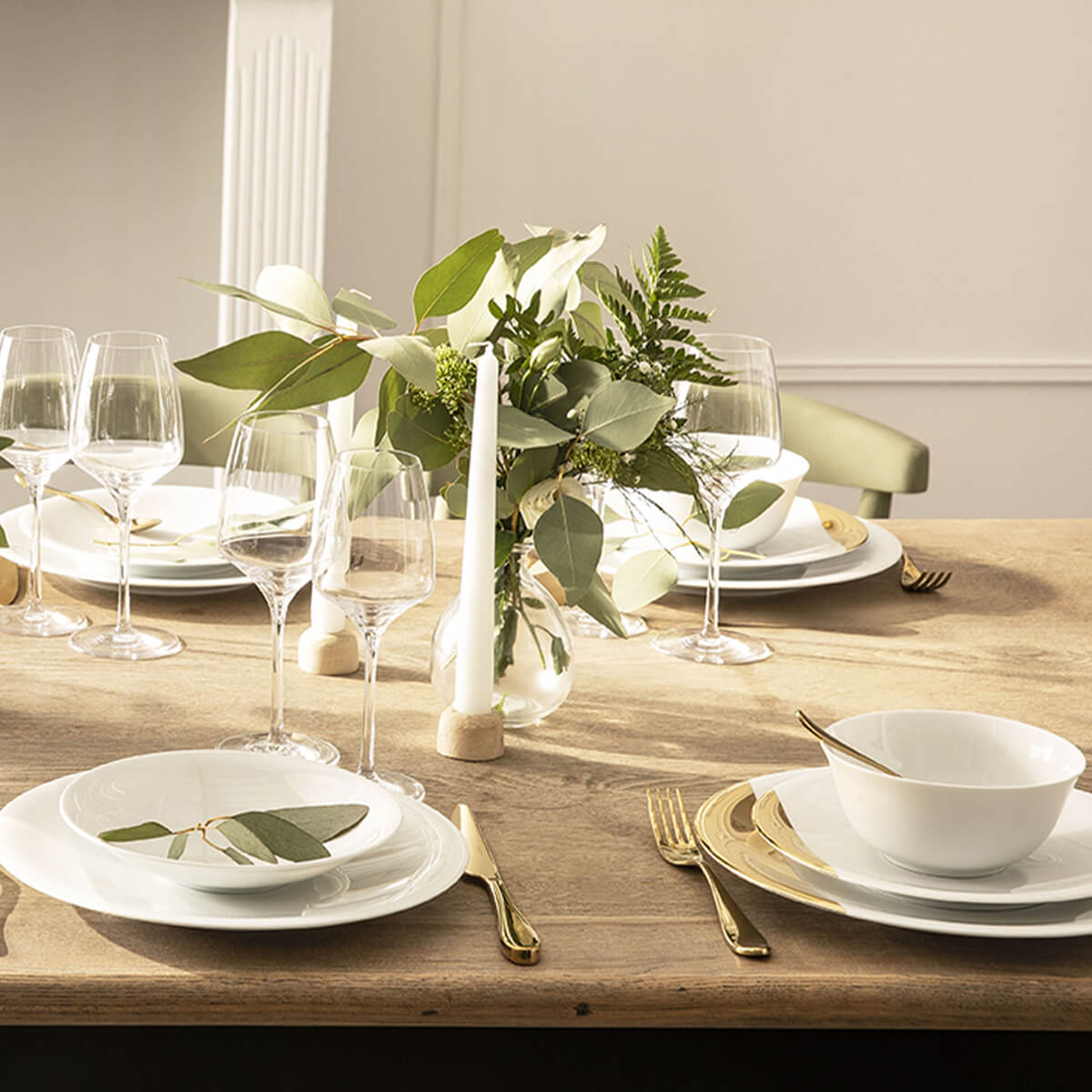 SD ONE WHITE Presentation plate 32 cm